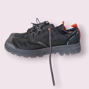 Palladium + Finisterre Pallafin Black Hiking Weatherproof Low Sneakers sz 11